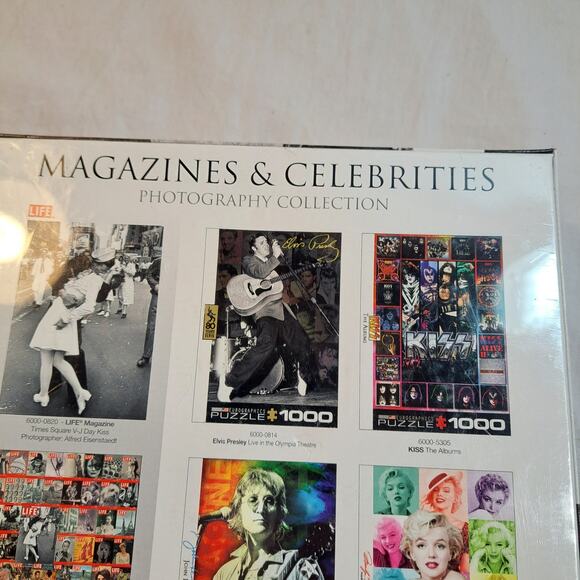 Elvis Presley europraphics Celebrities Jigsaw Puzzle Factory Sealed 1000 Pieces - Picture 2 of 7